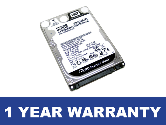 Refurbished Western Digital Scorpio Black SATA Hard Drive Western Digital Scorpio Black WD2500BEKT 250GB