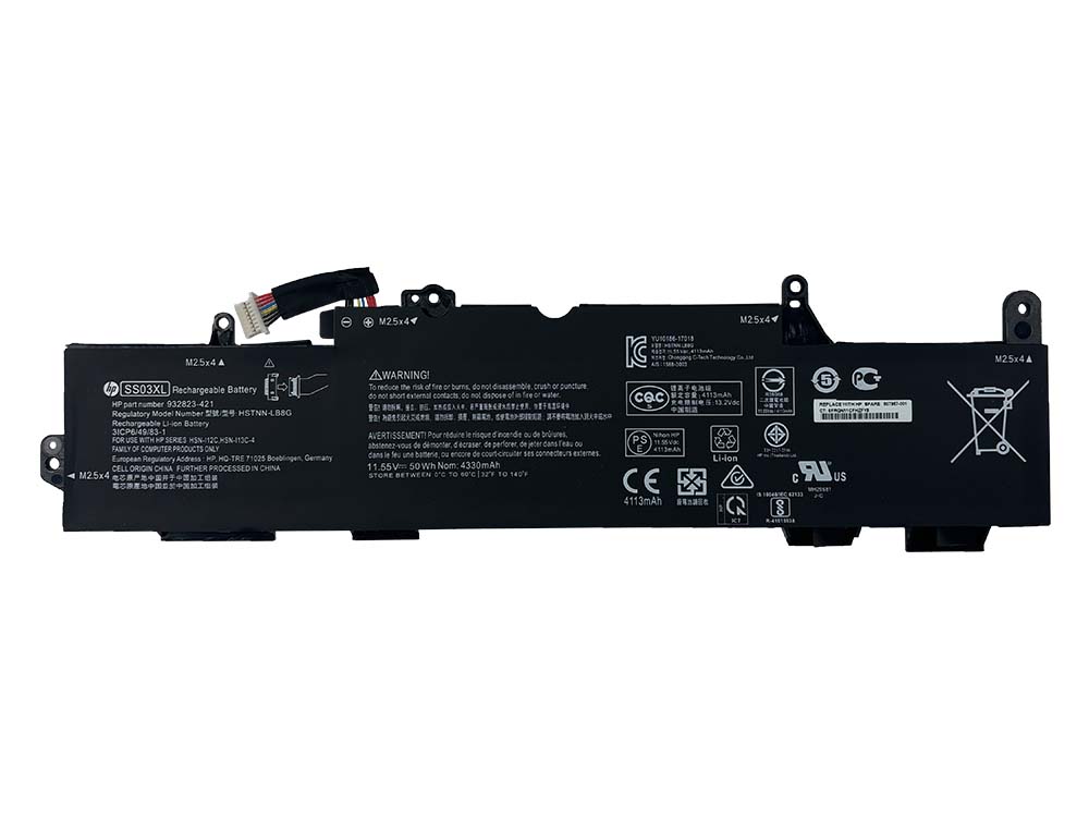 HP Elitebook 840 G6 50Wh Original Laptop Battery SS03XL Grade B (50% or Better health)
